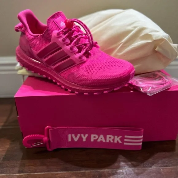 IVY PARK Pink Athletic Shoes Mesh Upper Cushioned Comfort - Picture 1 of 3